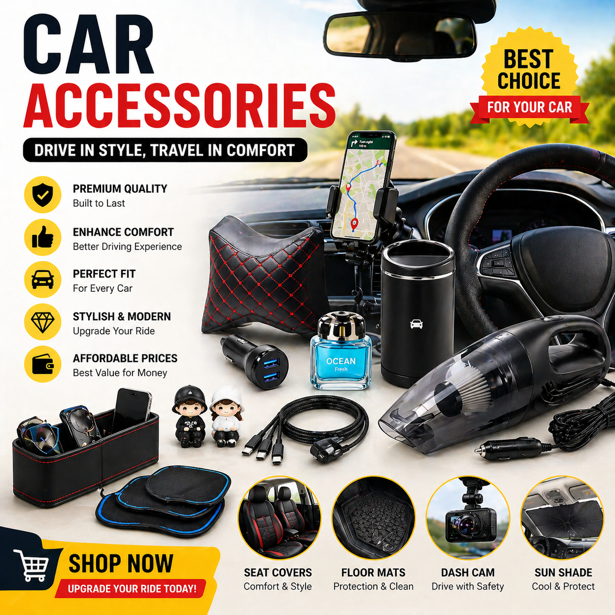 CAR ACCESORIES FROM CHINA